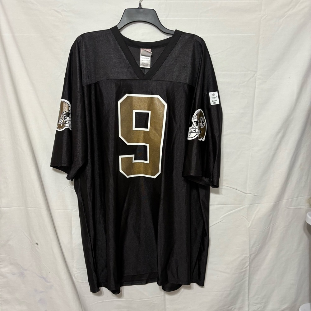 NFL Saints Black and Gold Men's  Drew Brees Jersey. NWT